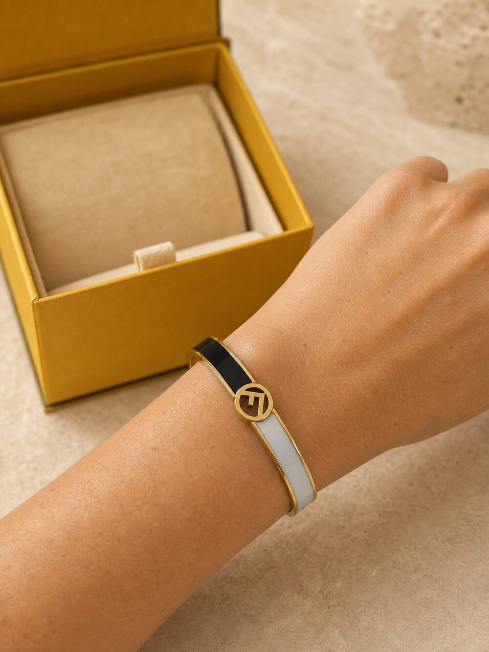 Fendi Modern Designer Bracelet Style 10 | New with Box - Picture 8 of 9